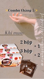 [Loại Mạnh] Cà phê IDOL SLIM - Chuẩn Thái Lan 100%