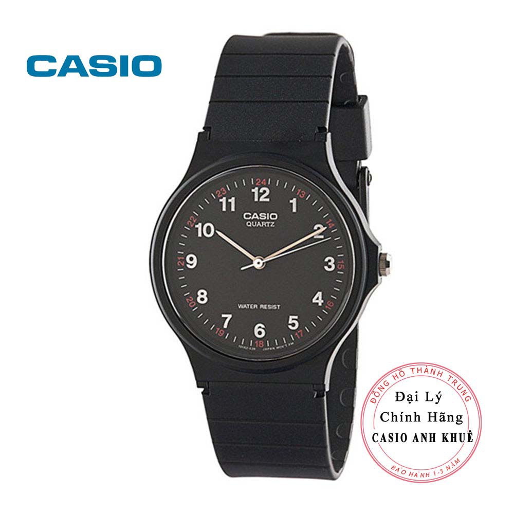 Đồng hồ Unisex Casio MQ-24-1BLDF dây nhựa