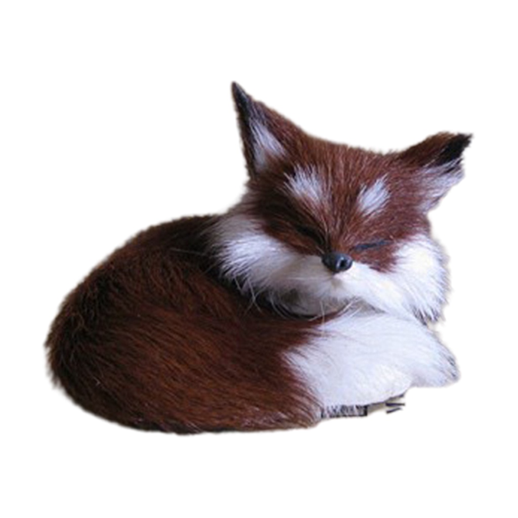 Thú nhồi bông hình con cáo bằng nhựa mềm