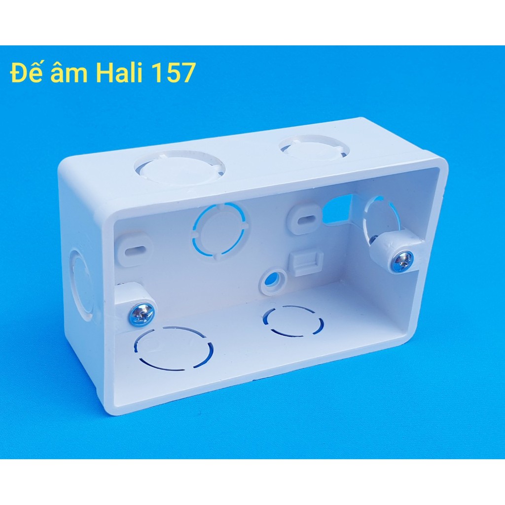 Đế âm tường Hali 157, hộp âm tường - Cty Hòa Thịnh, Lihhan