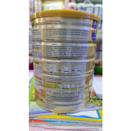 Sữa Colos DHA 1+ 800gr (date 2025.mã Qr đầy đủ)