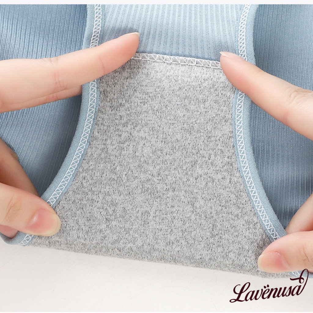 Quần lót nữ cotton kháng khuẩn thoáng khí cạp ren gợi cảm LAVENUSA QL08