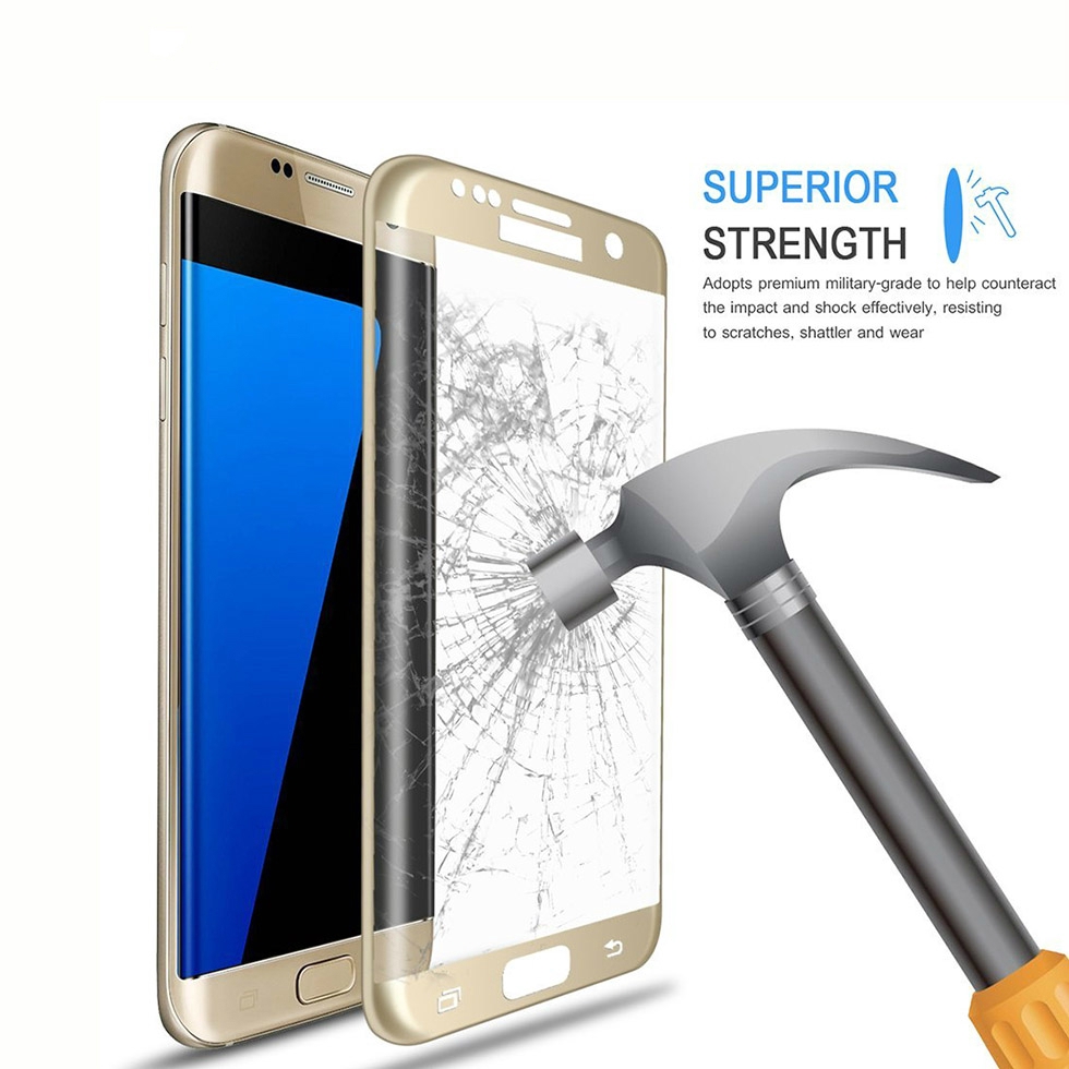 Kính Cường Lực 3D Bảo Vệ Toàn Màn Hình Cho Samsung Galaxy Note 10 Plus S8 S9 Plus S7 S6 Edge Plus
