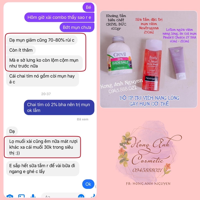 Bộ dưỡng cơ thể Sữa Tắm Neutrogena Body Scrub
