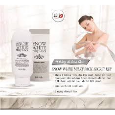 Kem Dưỡng Trắng Secret Key Body Snow White Milky Pack 200g