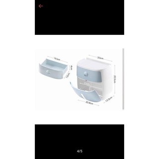 Hộp đựng giấy vệ sinh 2in1 Ecoco