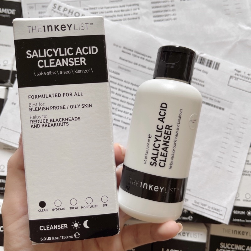 Sữa rửa mặt làm sạch sâu The INKEY List Salicylic Acid Cleanser 150ml | BigBuy360 - bigbuy360.vn