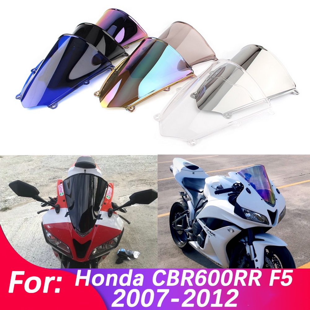 Kính Chắn Gió Bằng Nhựa ABS Cho Xe Mô Tô Honda CBR600RR CBR 600 RR F5 2007 2008 2009 2010 2011 2012