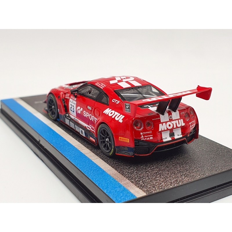 Xe Mô Hình Nissan GT-R Nismo GT3 Blancpain GT Series Endurance Cup 2018 Tỉ lệ 1:64 Hãng sản xuất Tarmac Works ( Đỏ )