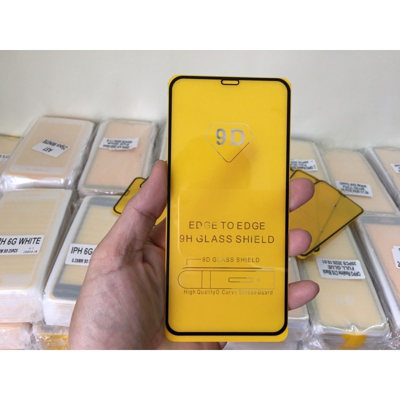 KÍNH CƯỜNG LỰC FULL MÀN 9D SAMSUNG J8/A6 PLUS/J6 PLUS/J6/J4 PLUS/J4/J7 PRIME/J7 PRO/M20/J5 PRIME/A51/A70/A71/A750