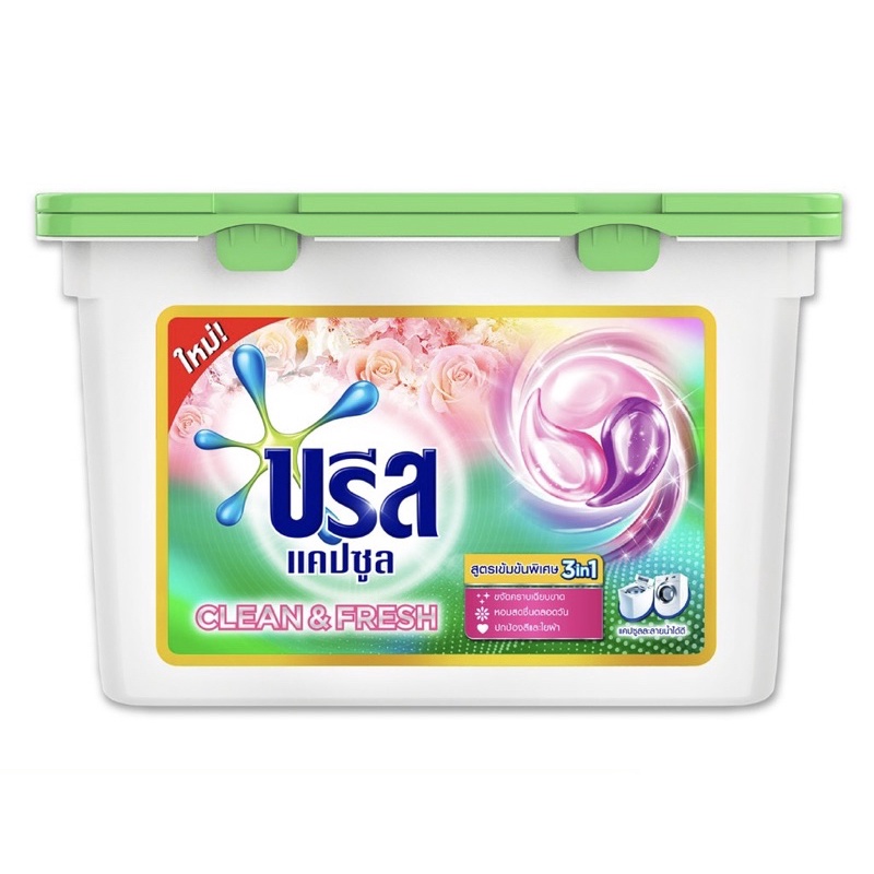 VIÊN GIẶT OMO THÁI LAN 3 TRONG 1 HƯƠNG THƠM MÁT 18 VIÊN