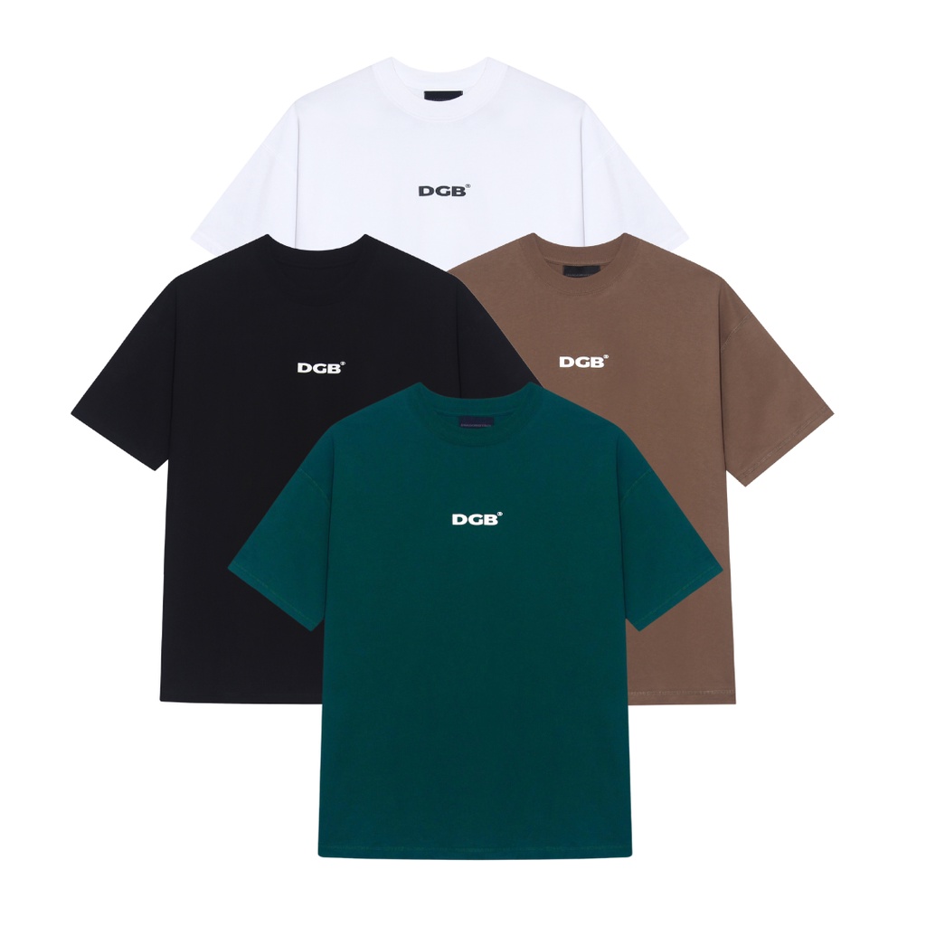 Áo thun Local Brand 4 màu -  Tee Basic s22 Signature Logo Dragonbyboi 100% cotton 2 chiều cao cấp