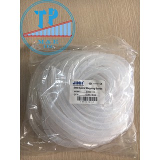 Dây xoắn ruột gà phi 10 Trăng/ Đen