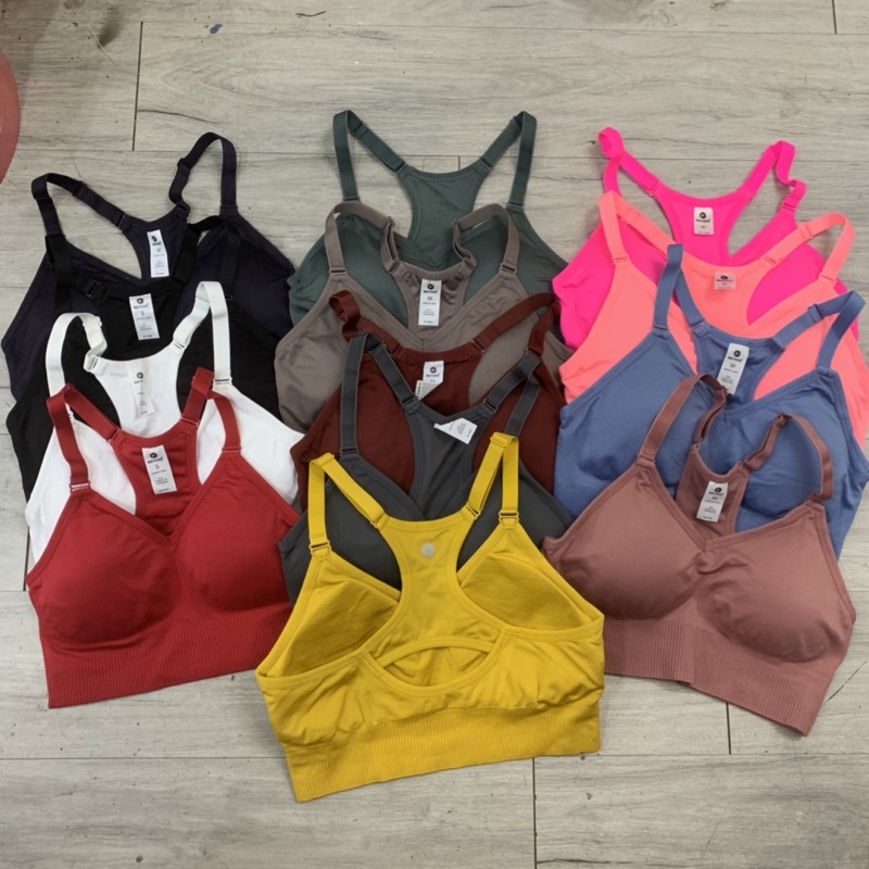 Bra tập Gym nữ, hiệu Xuất cao cấp - Avia01 + 90degree, Áo bra thể thao nữ