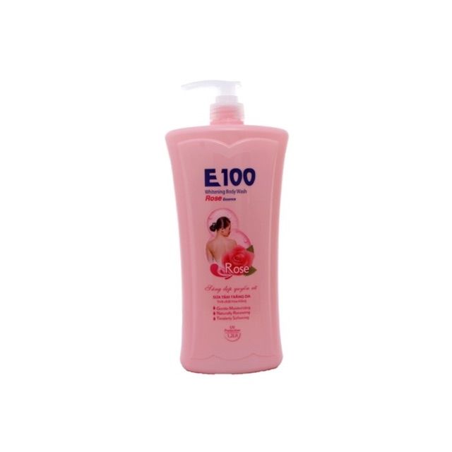 Sữa tắm trắng da , sáng da tinh chất hoa hồng E100 Rose Essence 1.2L