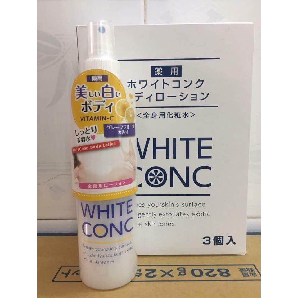 XỊT DƯỠNG TRẮNG DA WHITE CONC