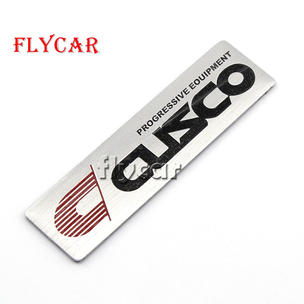 Miếng DáN Kim LoạI 3D Trang Trí Xe Hơi Mugen Sparco TRD Cusco HKS RS Ralliart