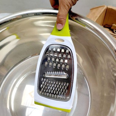 Dụng cụ nạo , bào rau củ quả đa năng 3in1 . Nạo Hình Vợt 3in1