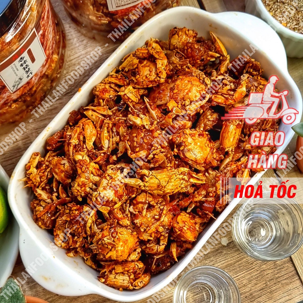 Ghẹ Sữa Tẩm Vị Sốt Sate Mật Ong Cay Giòn - Hộp 320Gr