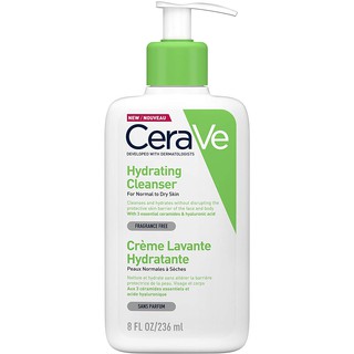 Sữa Rửa Mặt CeraVe Hydrating Cleanser  cho da khô 236ml nội địa Pháp