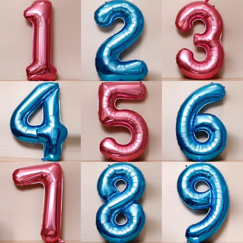 Giấy Bạc Nhịp Tim 32 pollici 0-9 buon Trang Trí Tiện Dụng