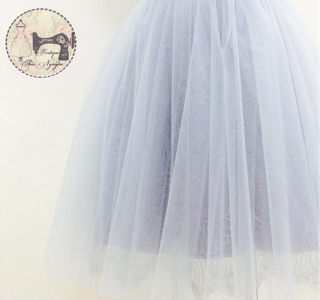 Váy Tulle phối Ren