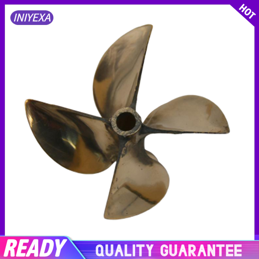 Cánh Quạt 4 Lưỡi 6717 26cc 67mm OD Cho Thuyền Điều Khiển Từ Xa 6.35mm 1 / 4 "