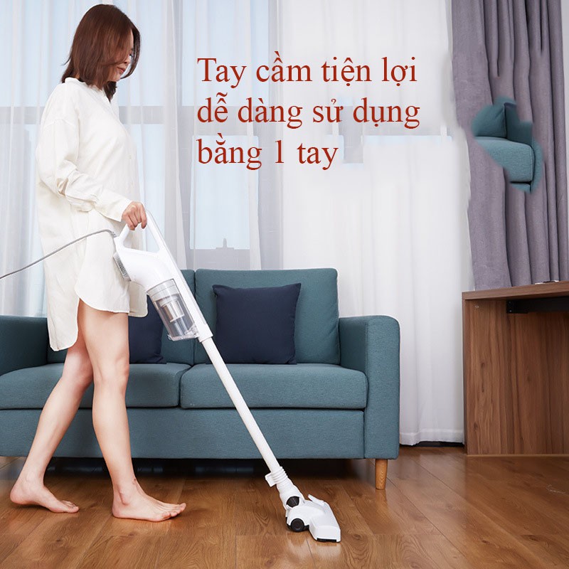 (Model mới)Máy hút bụi gia đình, bền bỉ công suất hút mạnh mẽ 15kpa, Vacuum Cleaner SV11 (hàng nội địa)