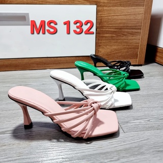 Dép Cao Gót Nữ 5 Phân Quai Mãnh Thắt Ú - MS 132