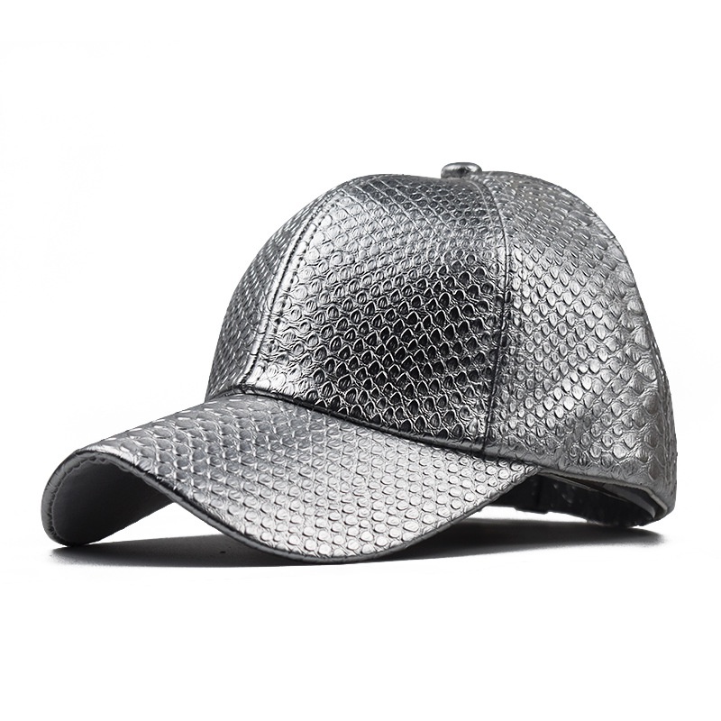 New Korean Style Pu Leather Caps