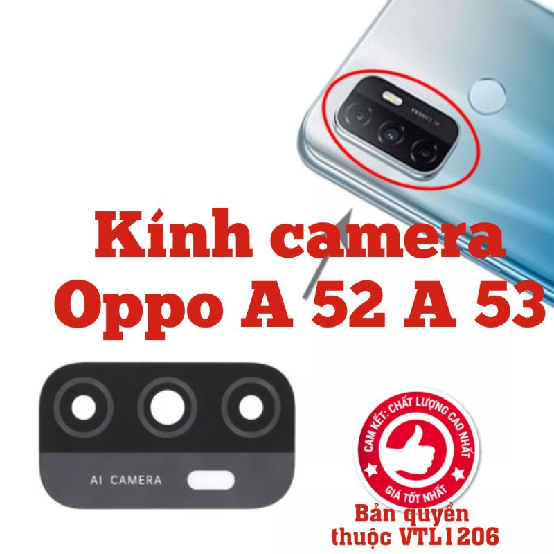 Kính camera Oppo A52 A53