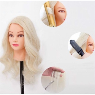 Đầu Canh Chịu Nhiệt 85% Tóc Thật
