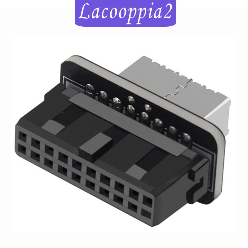 [LACOOPPIA2] Vertical USB 3.0 19P/20P To Type E Adapter Converter for Motherboard Compact