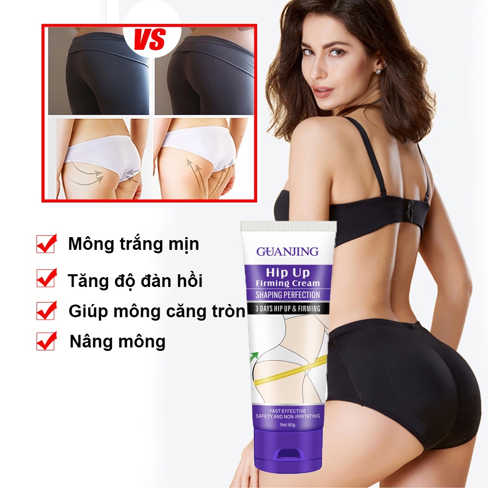 Kem Nâng mông,Kem Nở Mông, Nâng mông hiệu quả cao,Tăng Mông Làm Săn Chắc Mông cải thiện tình trạng mông chảy xệ 80g