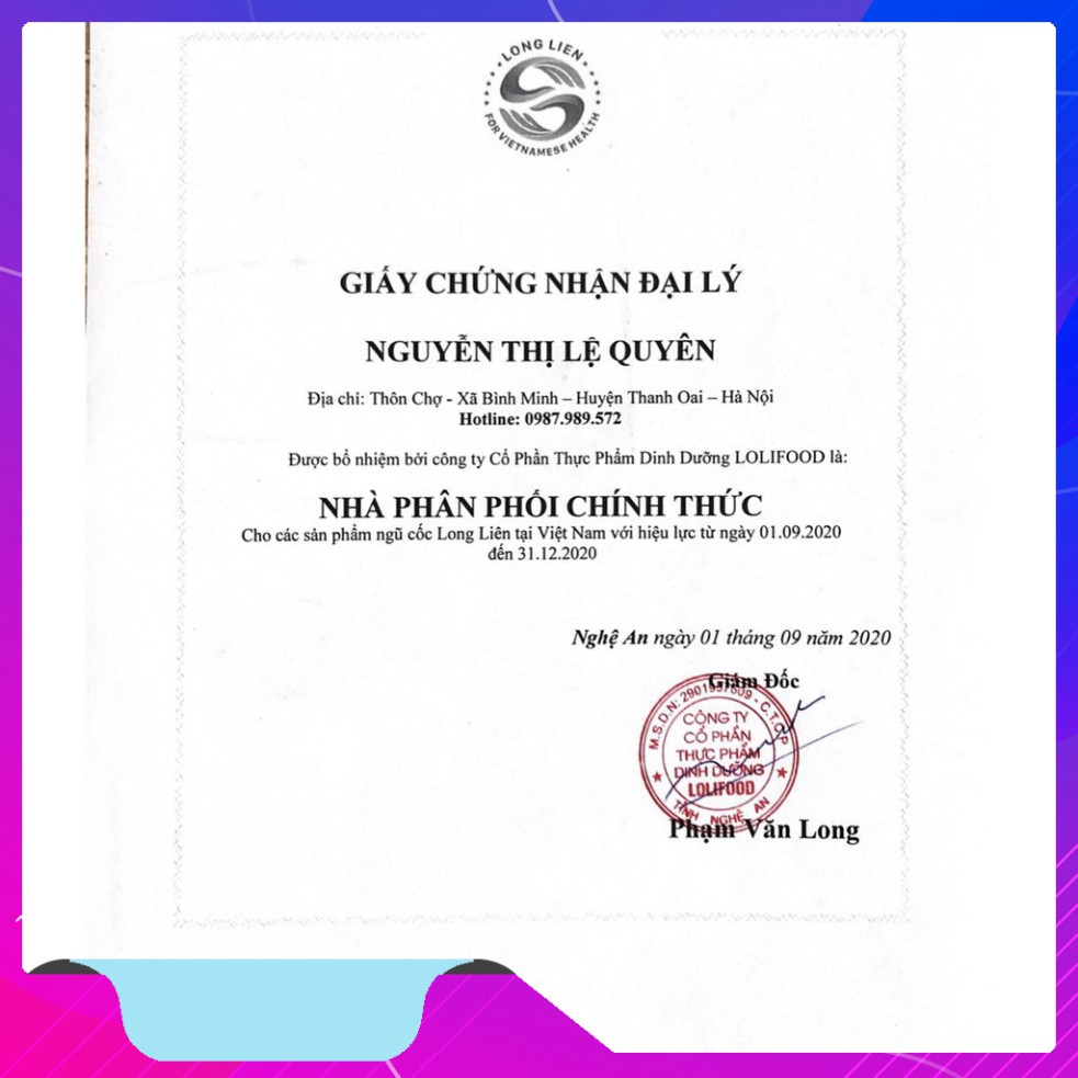 Ngũ Cốc Lợi Sữa Grainlife 500g. Ngũ cốc Long Liên 100% Hữu Cơ. Sữa Về Nhiều – Giàu Dinh Dưỡng – Bé Tăng Cân Đều Đặn