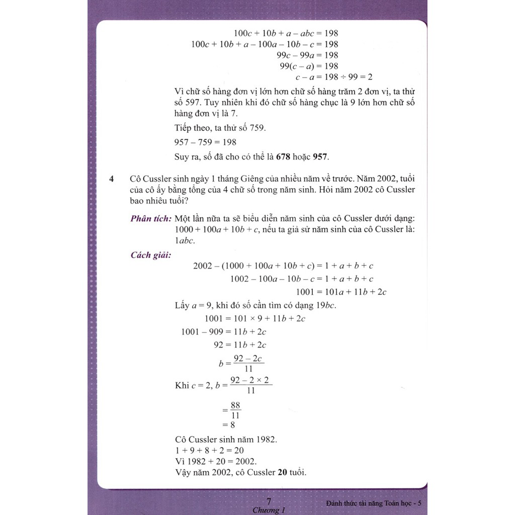 Sách - Đánh Thức Tài Năng Toán Học - Tập 5 (11-13 Tuổi) - Unleash The Maths Olympian In Yo