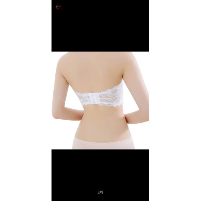 ♥️ Shop Uy Tín ♥️A1803[Áo lót nữ] Áo Bra Ren Ống siêu kute Bralette cài sau A1803