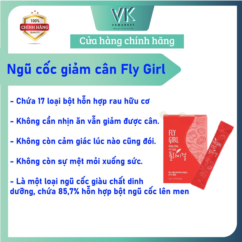 Bột ngũ cốc giảm cân Fly Girls