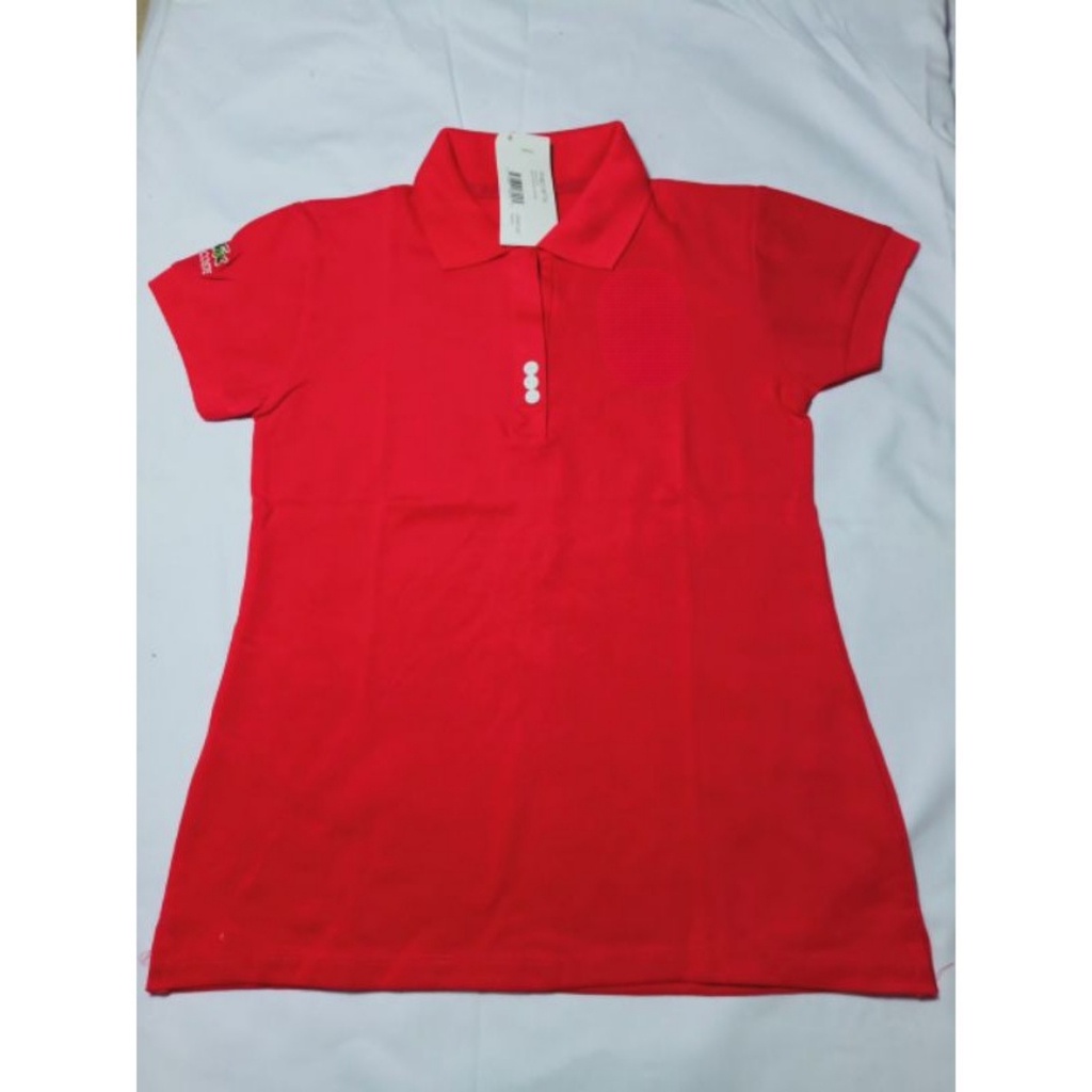 Áo thun nữ có cổ tay ngắn, cá sấu nhiều màu, áo polo dáng ôm tay bo.mã 3