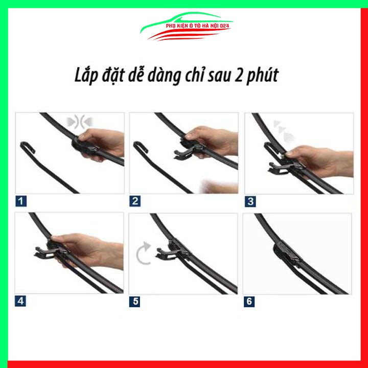Bộ 2 chổi gạt mưa Vios 2014-2018