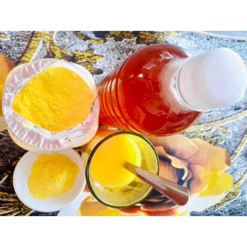 Hộp 500gr Tinh Bột Nghệ nguyên chất nhà làm