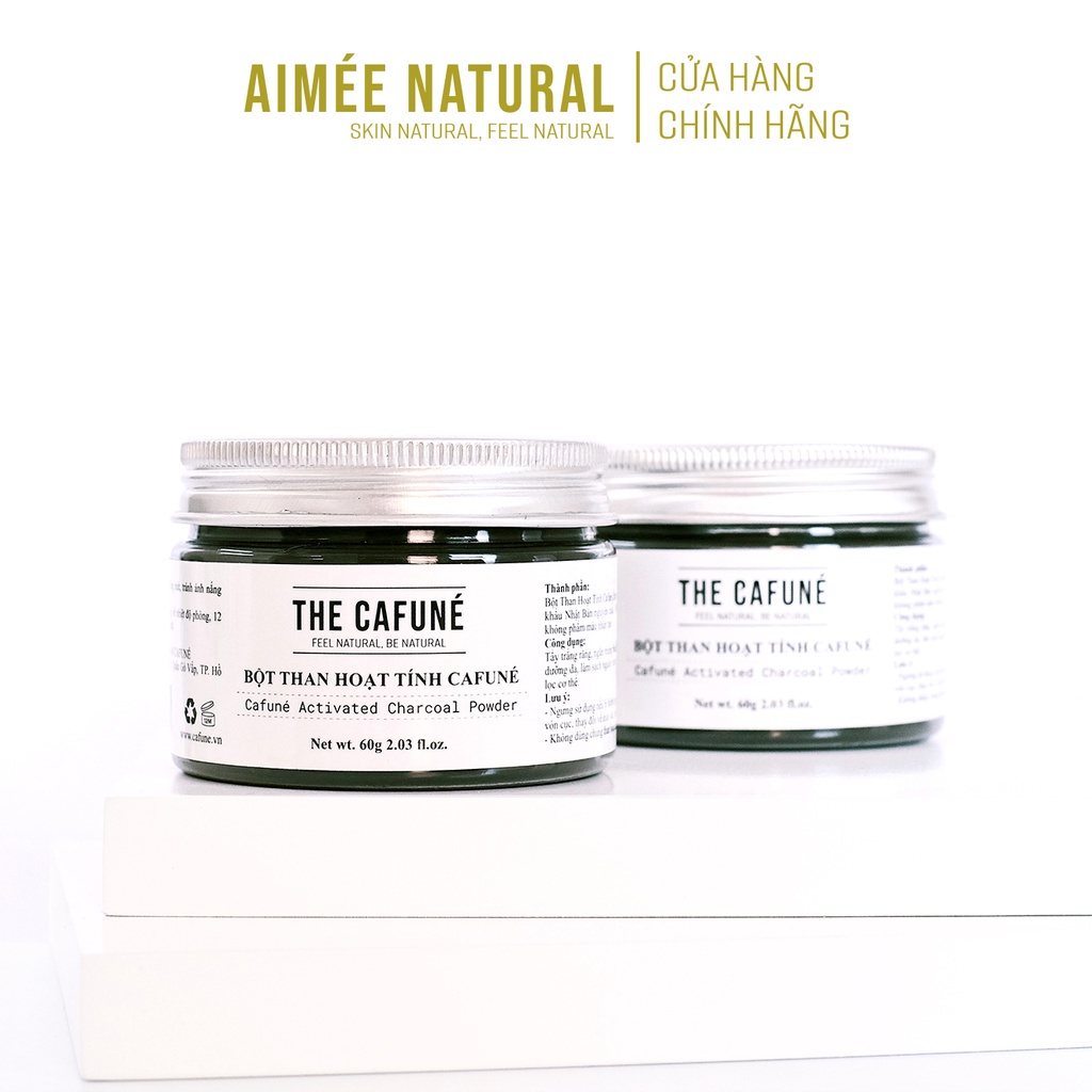 Bột than tre hoạt tính làm trắng răng Nhật Bản Cafuné 120g - Timeduo.vn Mỹ phẩm chính hãng