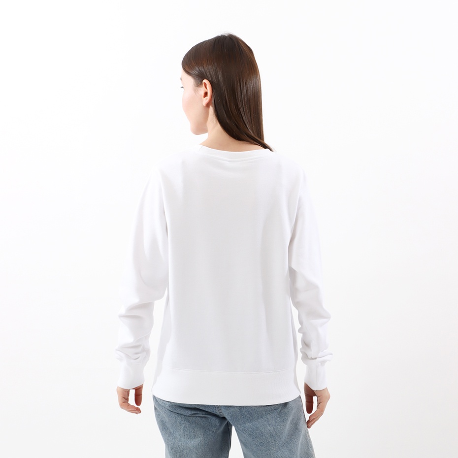 Áo Hoodies Champion JP C Graph Crew Màu Trắng CMPCWU025WHT