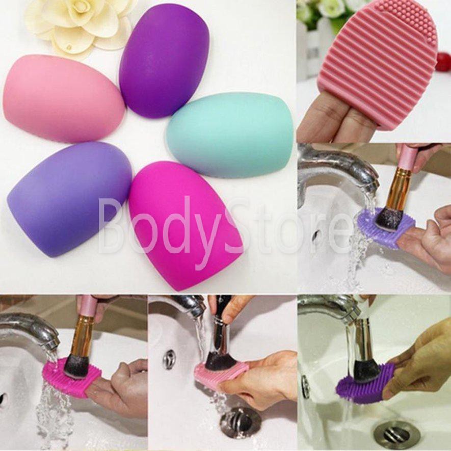 Cơ Thể|Dụng Cụ Silicone Vệ Sinh Cọ Trang Điểm Hình Quả Trứng