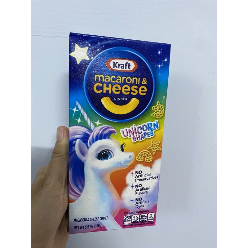 Nui ăn liền Kraft Maccaroni Cheese 58gram.
