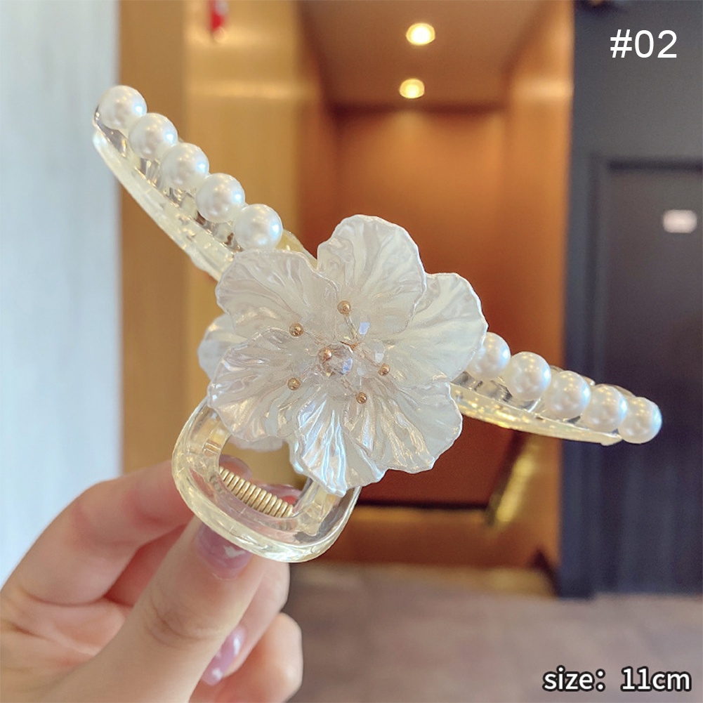 Kẹp Tóc Hình Vỏ Sò/Hoa Thời Trang Thanh Lịch Cho Nữ