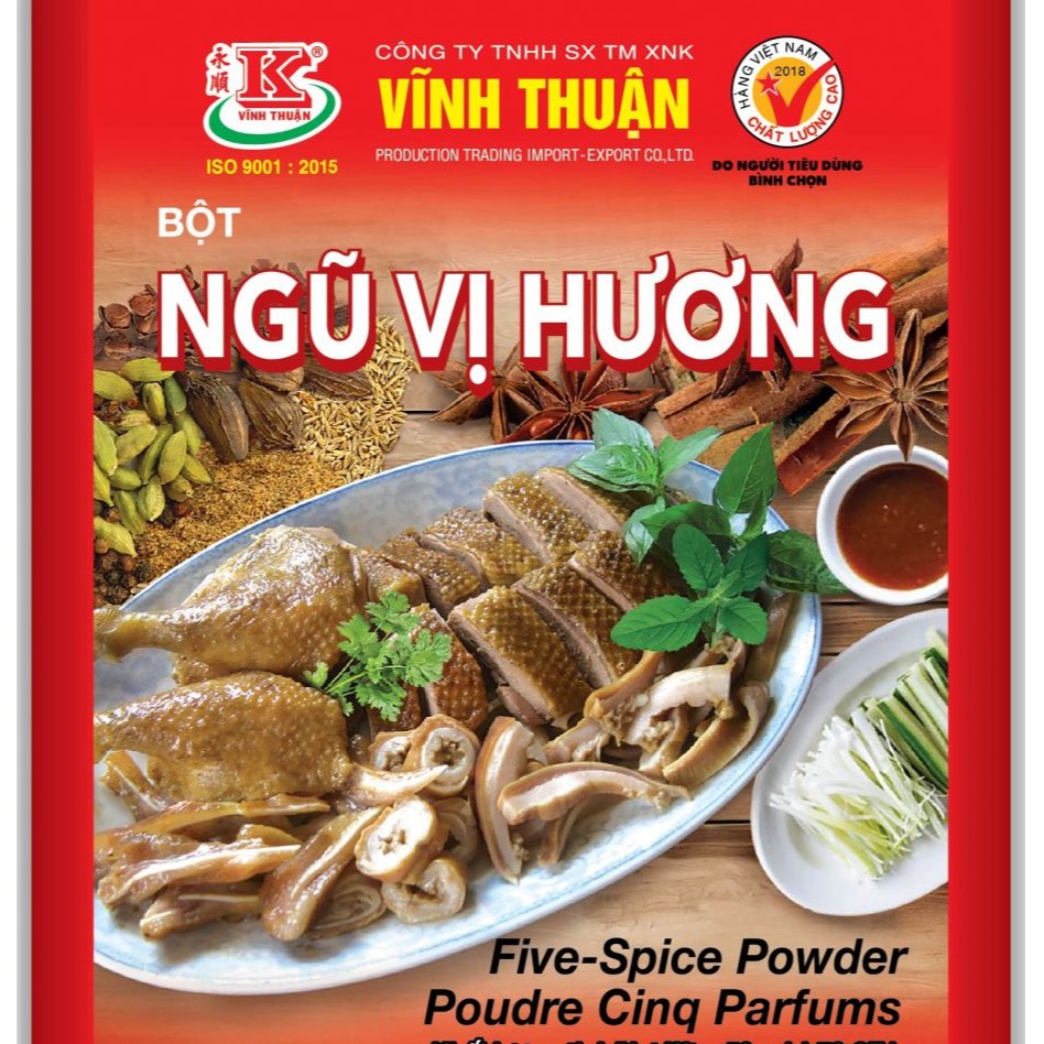 Bột Ngũ Vị Hương Vĩnh Thuận -gói 10g