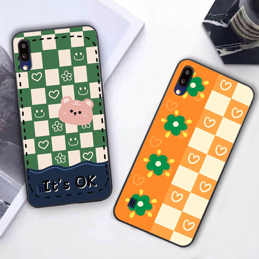Ốp lưng Samsung M10 happy day, gấu bear dễ thương - BỀN - ĐẸP -BAO GIÁ TOÀN THỊ TRƯỜNG