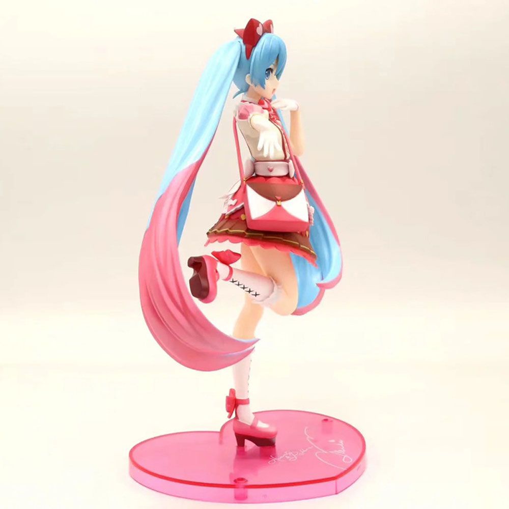 Mô Hình Nhân Vật Hatsune Miku Bằng Pvc Dễ Thương Trang Trí Bàn Làm Việc
