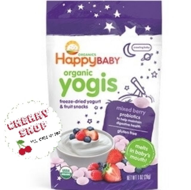 Sữa chua khô Organic Happy Baby date 2021